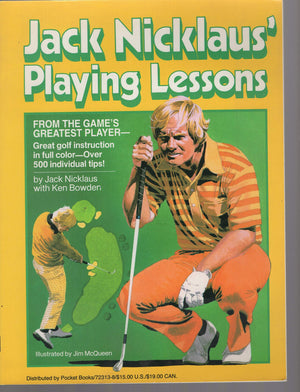 Jack Nicklaus' Playing Lessons