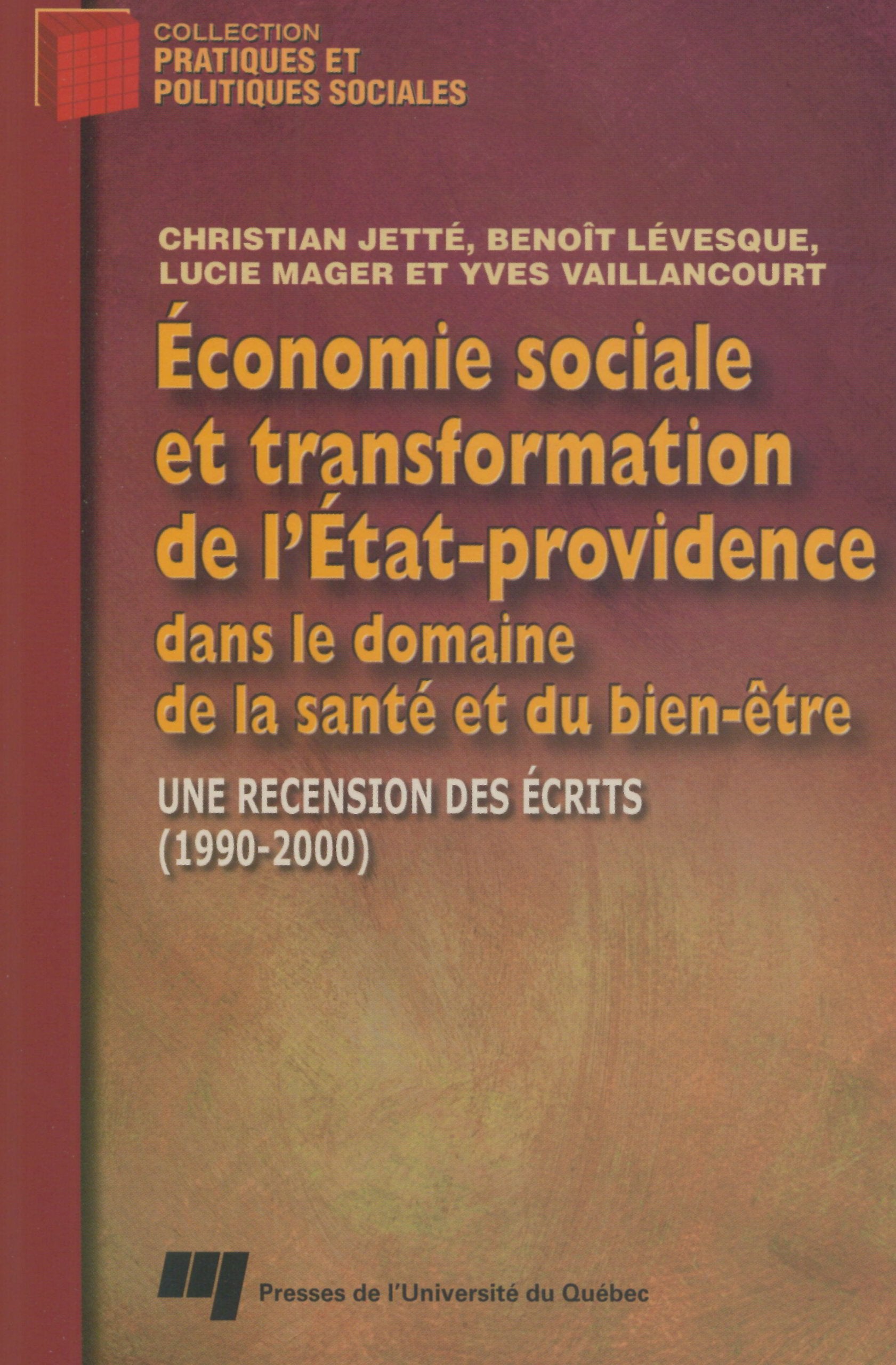 ECONOMIE SOCIALE ET TRANSFORMATION DE L'ETATPROVIDENCE,Used