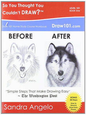 So You Thought You Couldn'T Draw?: Draw 101 Home Study Course Workbook: Level 101 (1) (30 Minute Art Series)