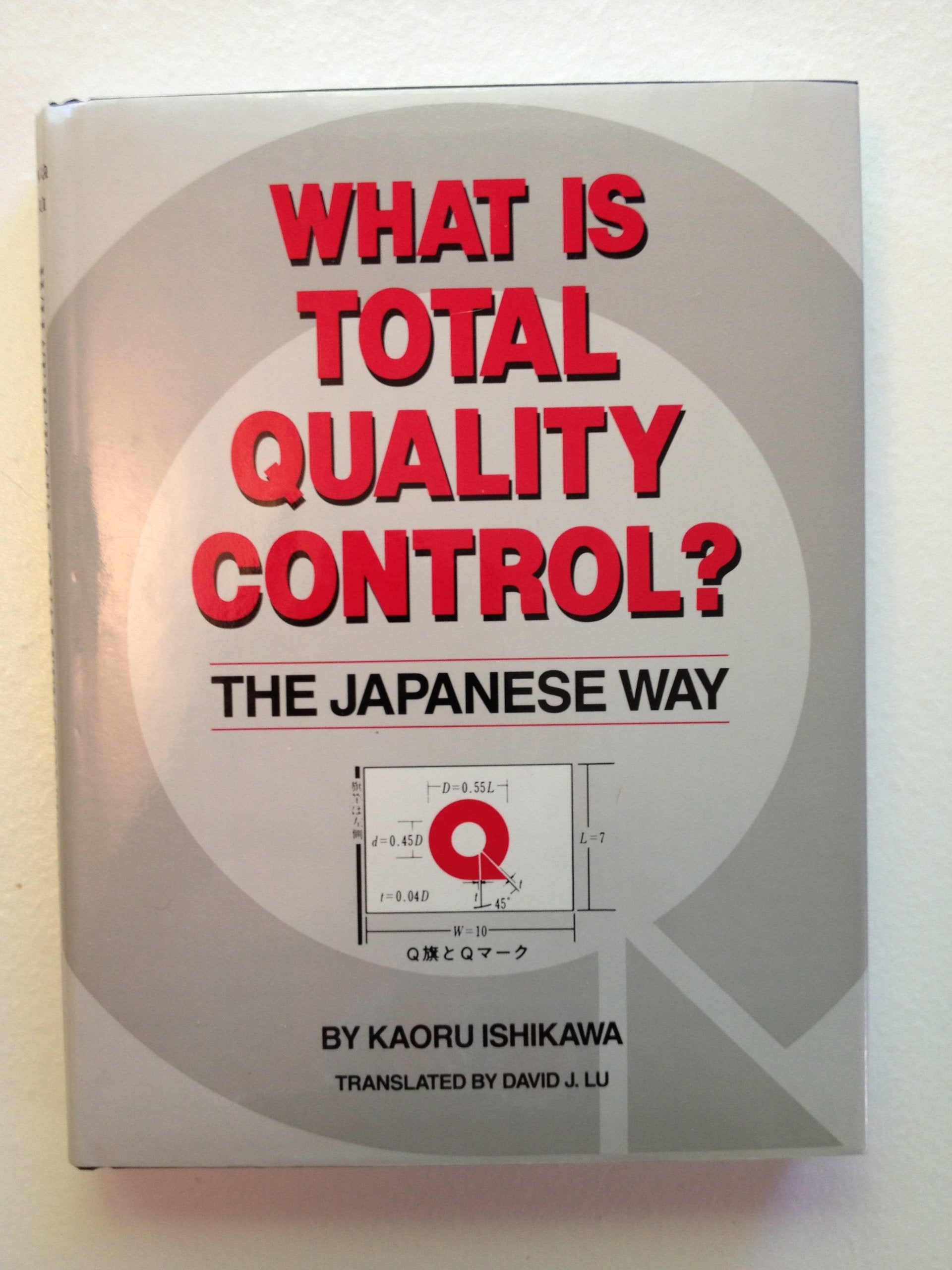 What Is Total Quality Control?: The Japanese Way (English And Japanese Edition)-used