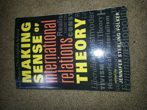 Making Sense Of International Relations Theory,Used