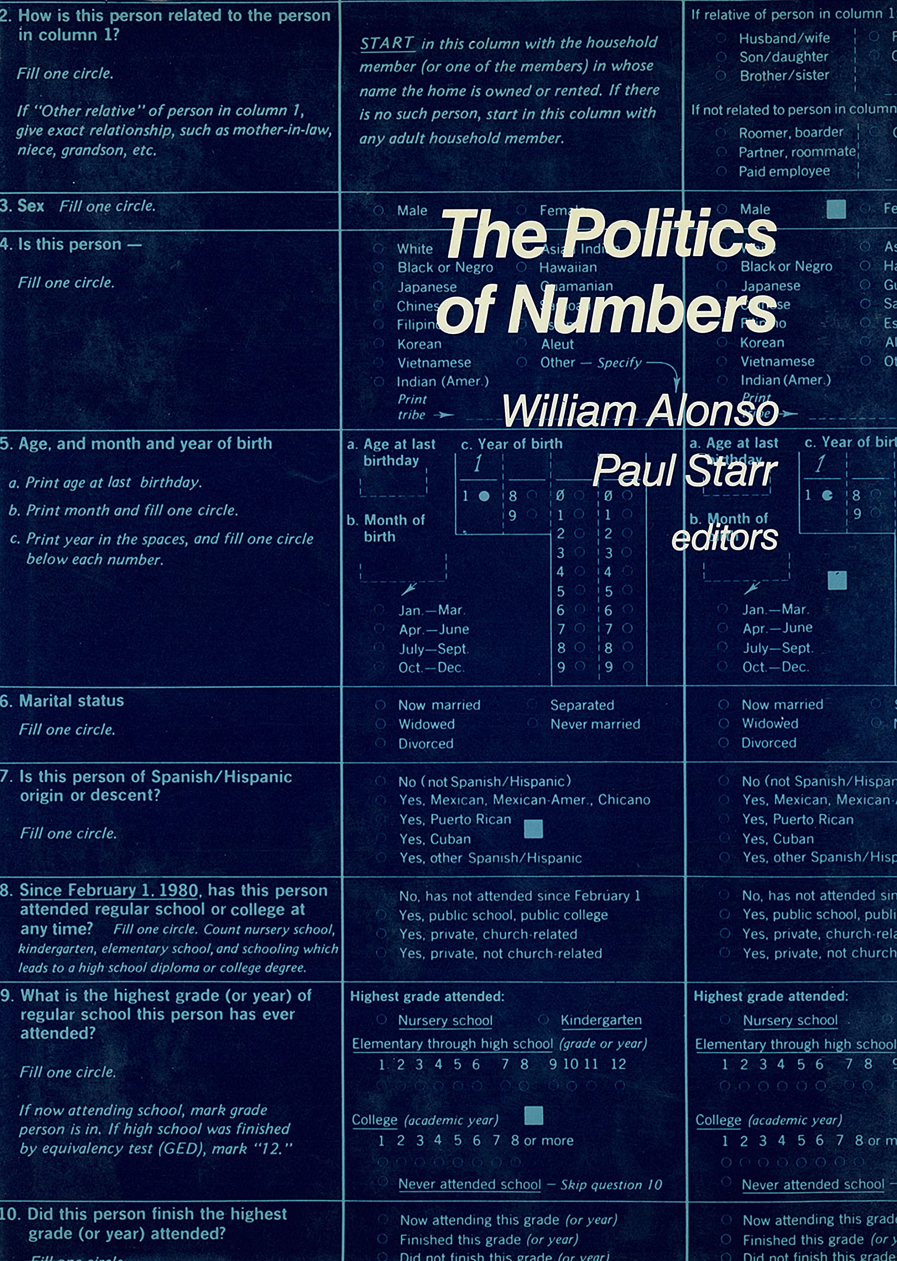 The Politics of Numbers (Russell Sage Foundation Census),Used
