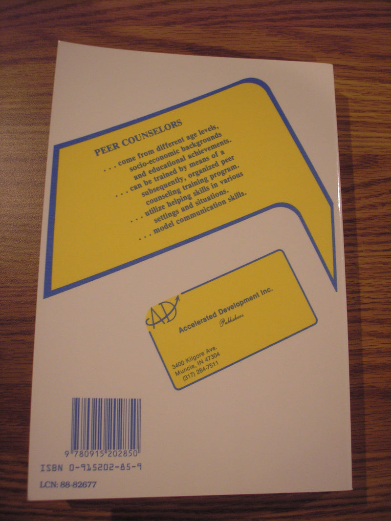 Peer Counseling 3Rd Ed Pb See Note,Used
