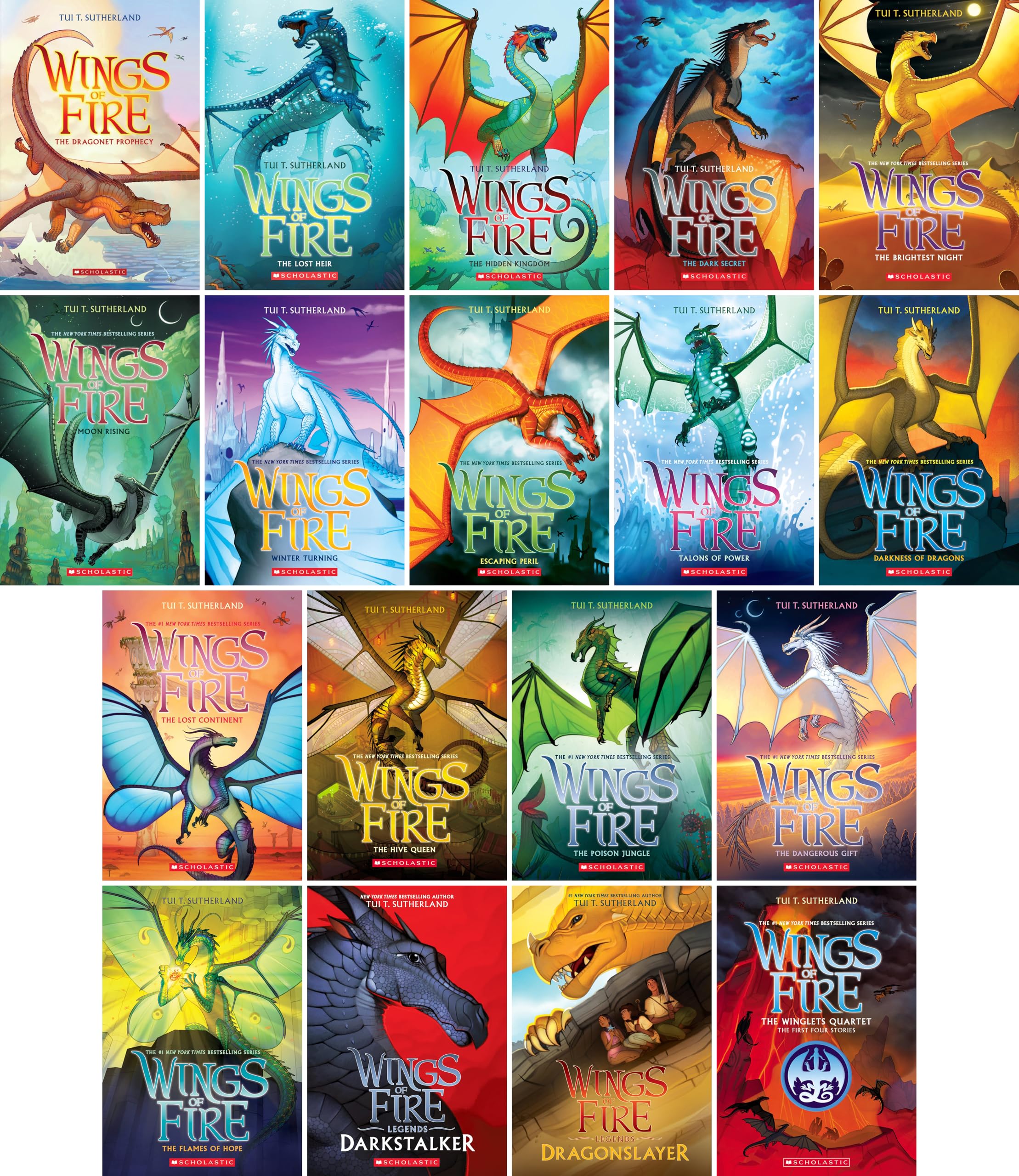 Wings Of Fire Series Complete Collection (18 Books Set)