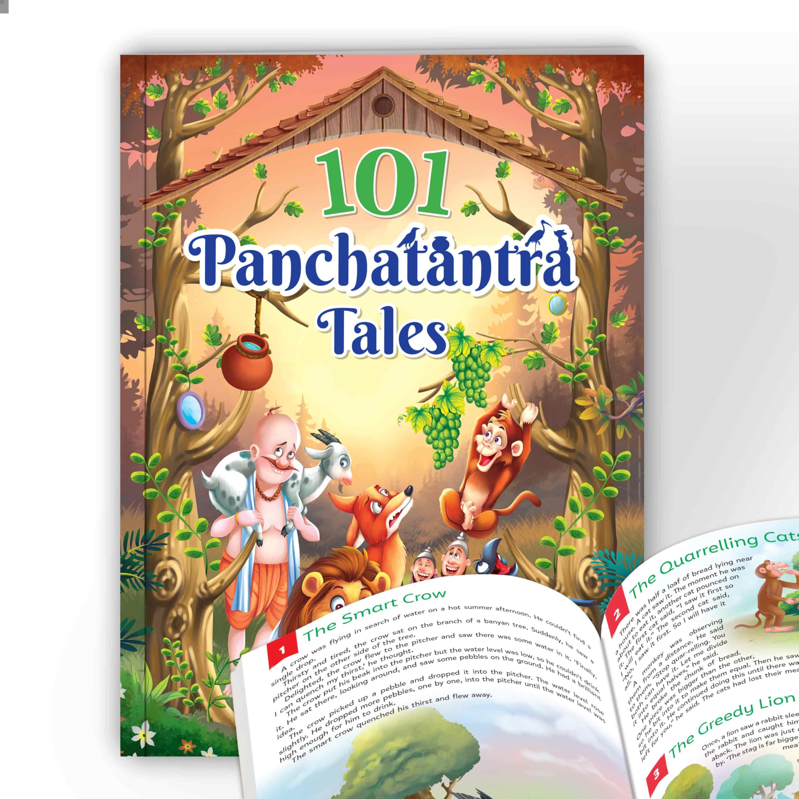 Timeless Panchatantra Tales : 101 Panchatantra Tales (Ages 3-12), Fun And Educational Learning Book, Classic Storybook For Kids, Classic Fables For Children (Paperback)