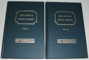 The scope of social theory: Essays and sketches,Used