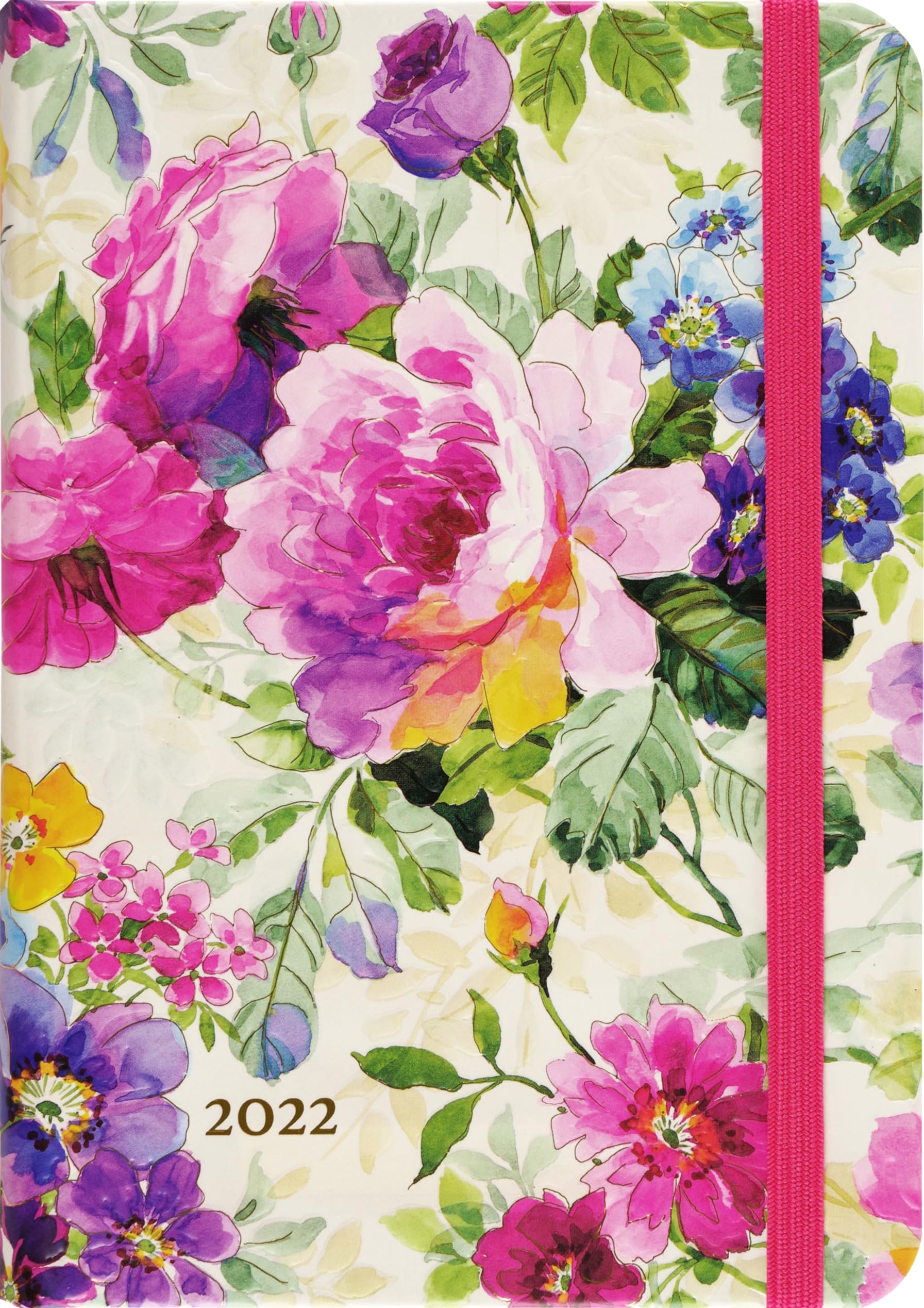 2022 Peony Garden Weekly Planner (16Month Engagement Calendar),New