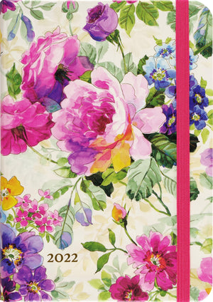 2022 Peony Garden Weekly Planner (16Month Engagement Calendar),New