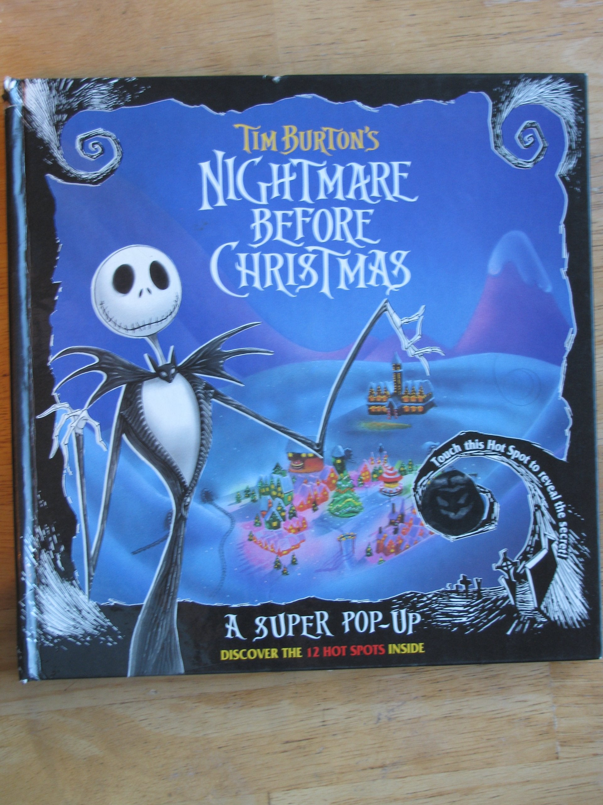 Tim Burton's Nightmare Before Christmas: A Super PopUp Book,New