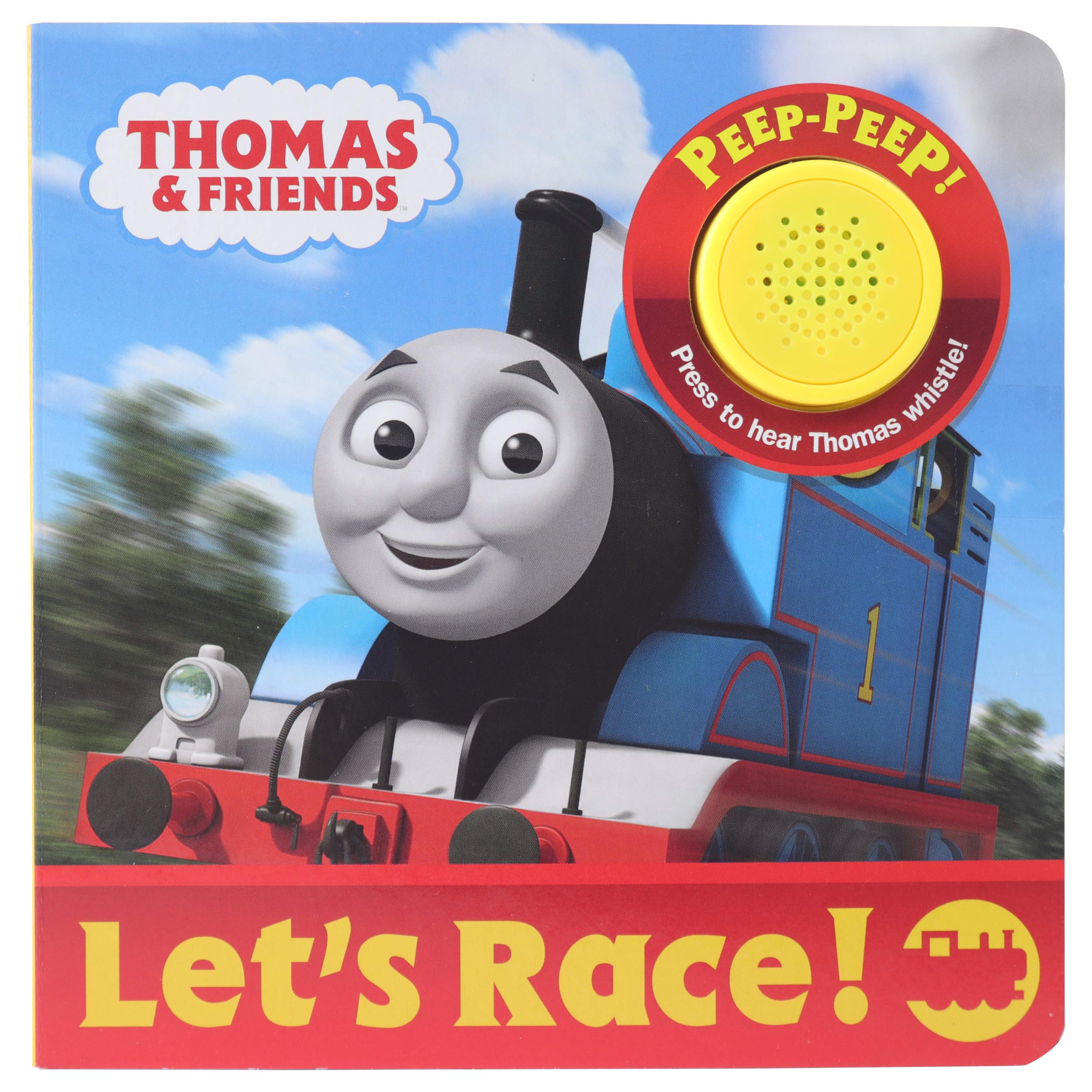 Thomas & Friends  Let's Race! Sound Book  PI Kids (PlayASound),Used