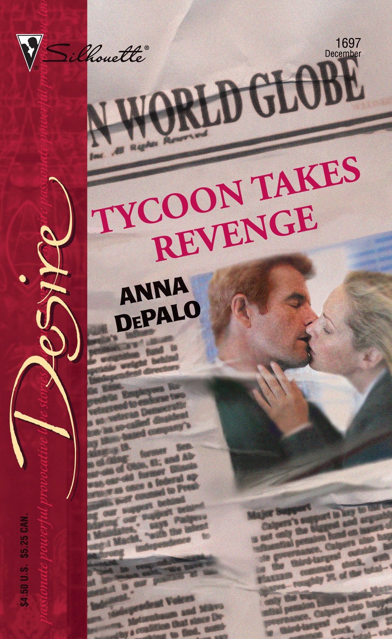 Tycoon Takes Revenge (Harlequin Desire),Used