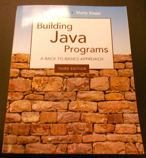 Building Java Programs (3rd Edition),New