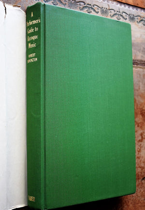 A Performer'S Guide To Baroque Music,Used