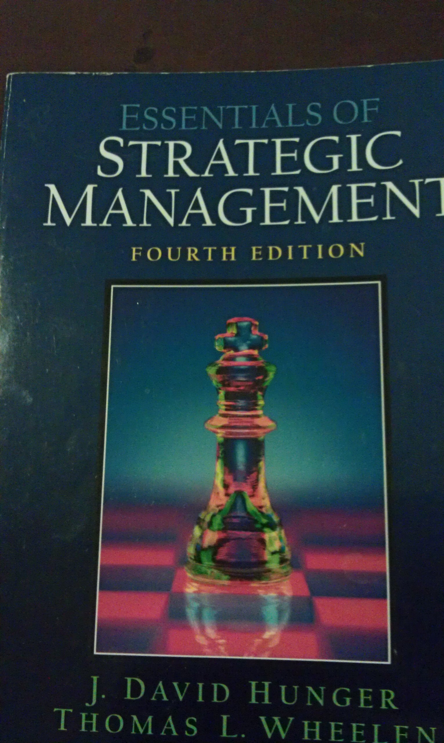 Essentials Of Strategic Management,New