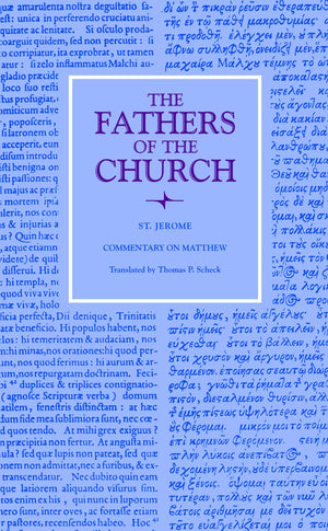 Commentary On Matthew (Fathers Of The Church Patristic Series),Used