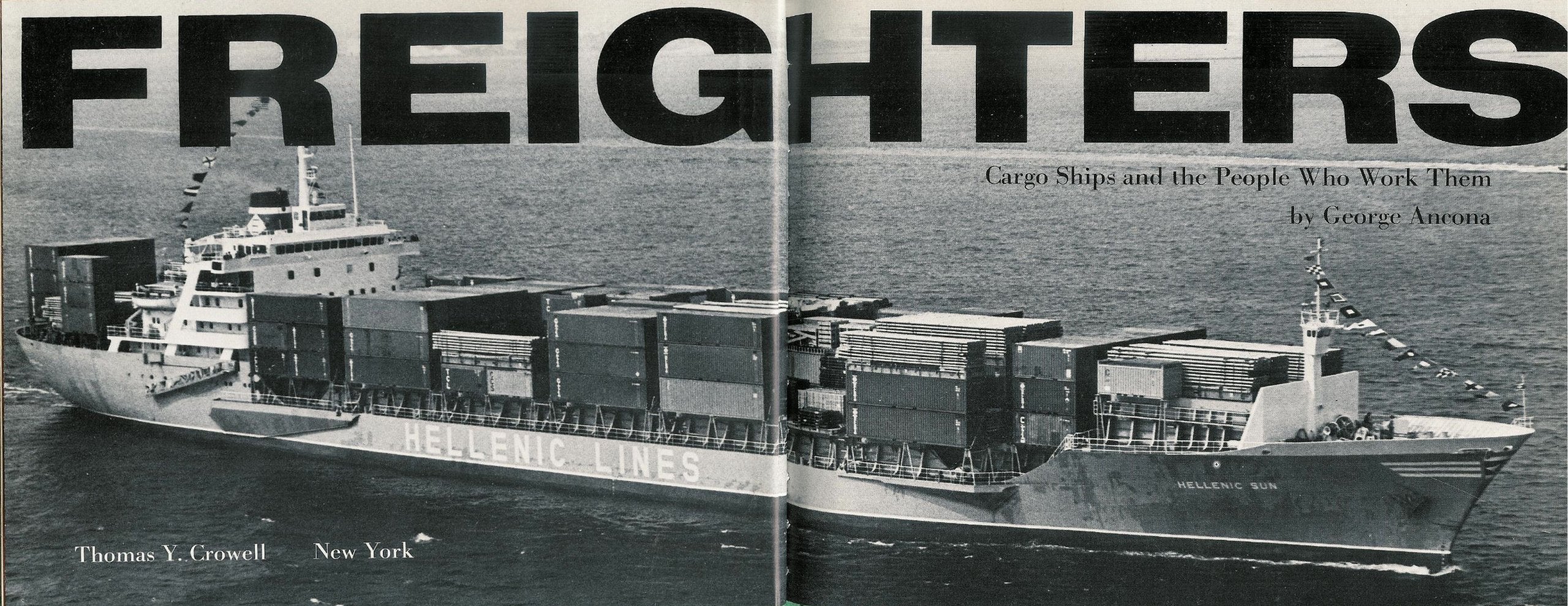 Freighters: Cargo Ships and the People Who Work Them,Used
