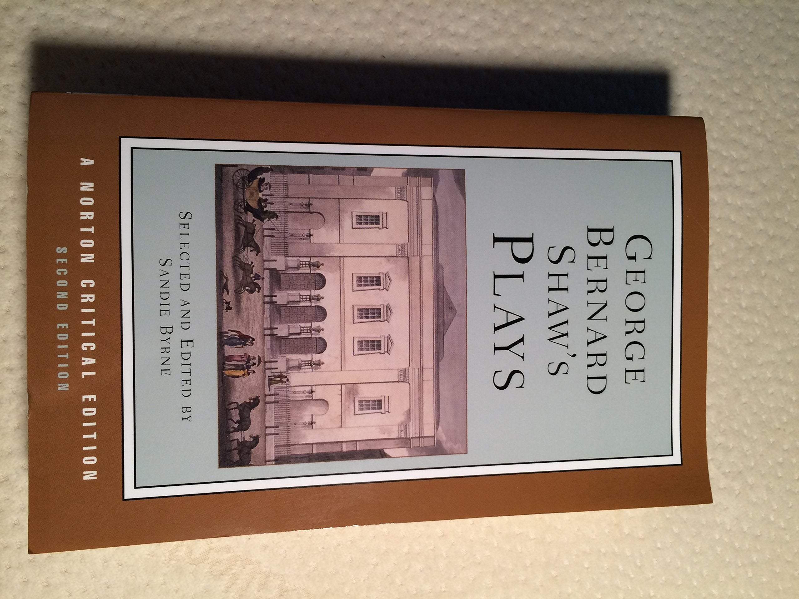 George Bernard Shaw's Plays (Norton Critical Editions),Used