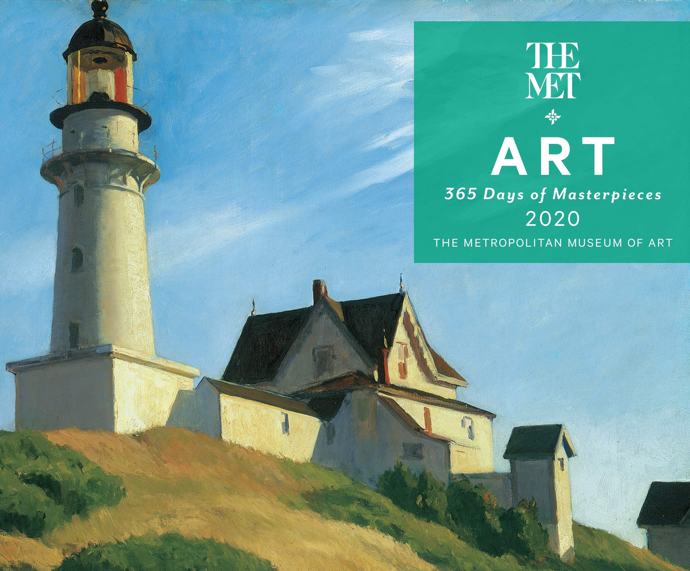 Art: 365 Days of Masterpieces 2020 Desk Calendar,Used