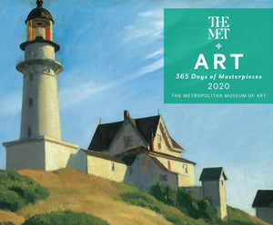 Art: 365 Days of Masterpieces 2020 Desk Calendar,Used