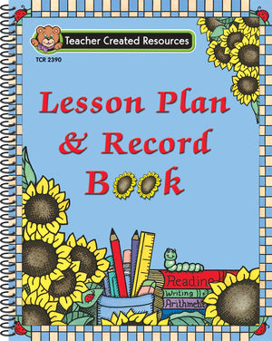 Lesson Plan and Record Book,New