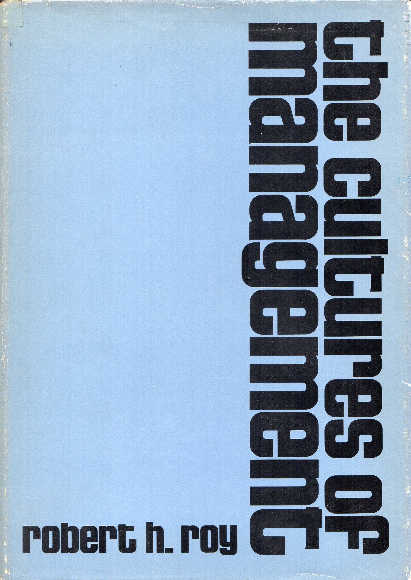 The Cultures of Management,Used