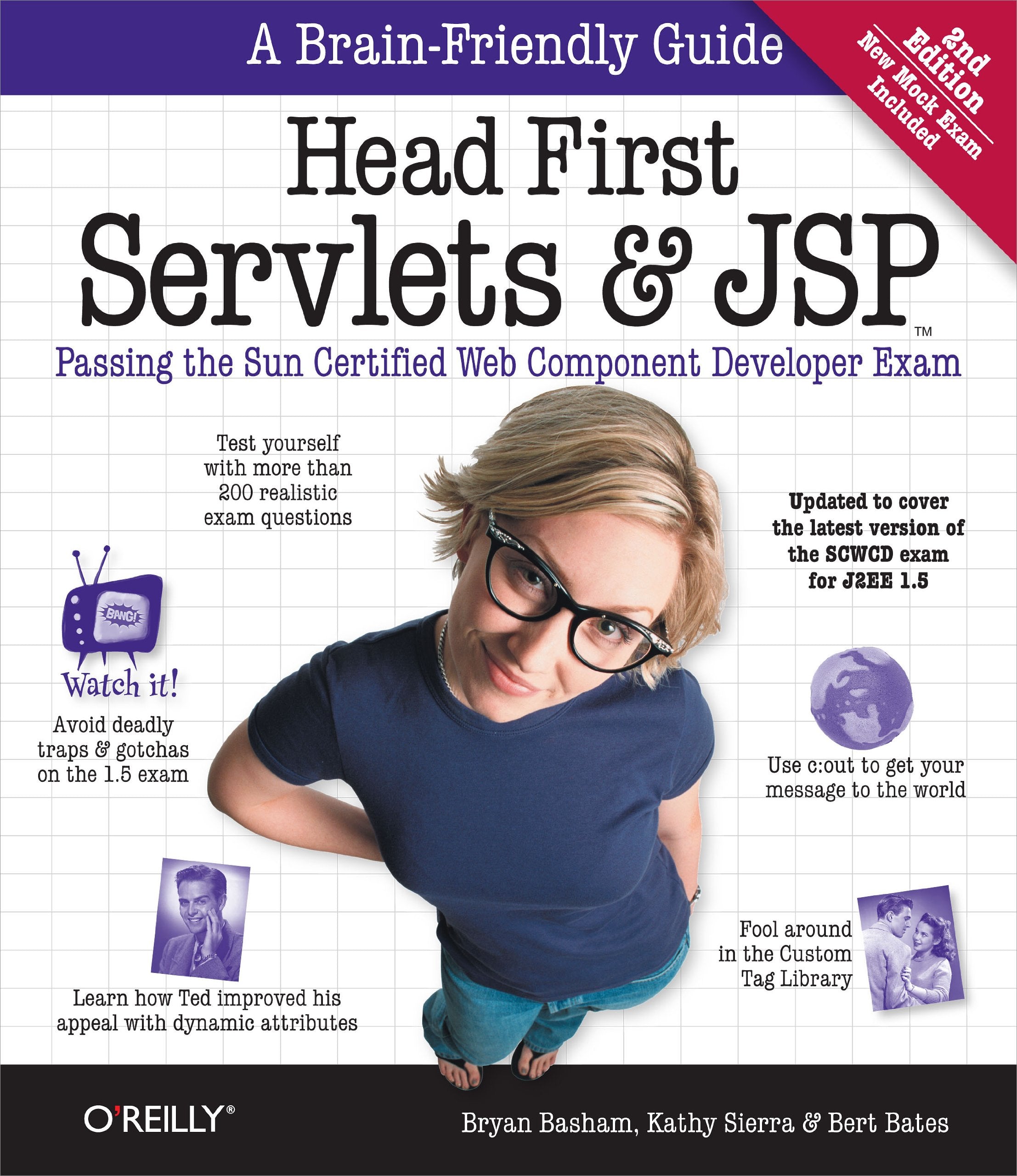 Head First Servlets and JSP: Passing the Sun Certified Web Component Developer Exam,Used