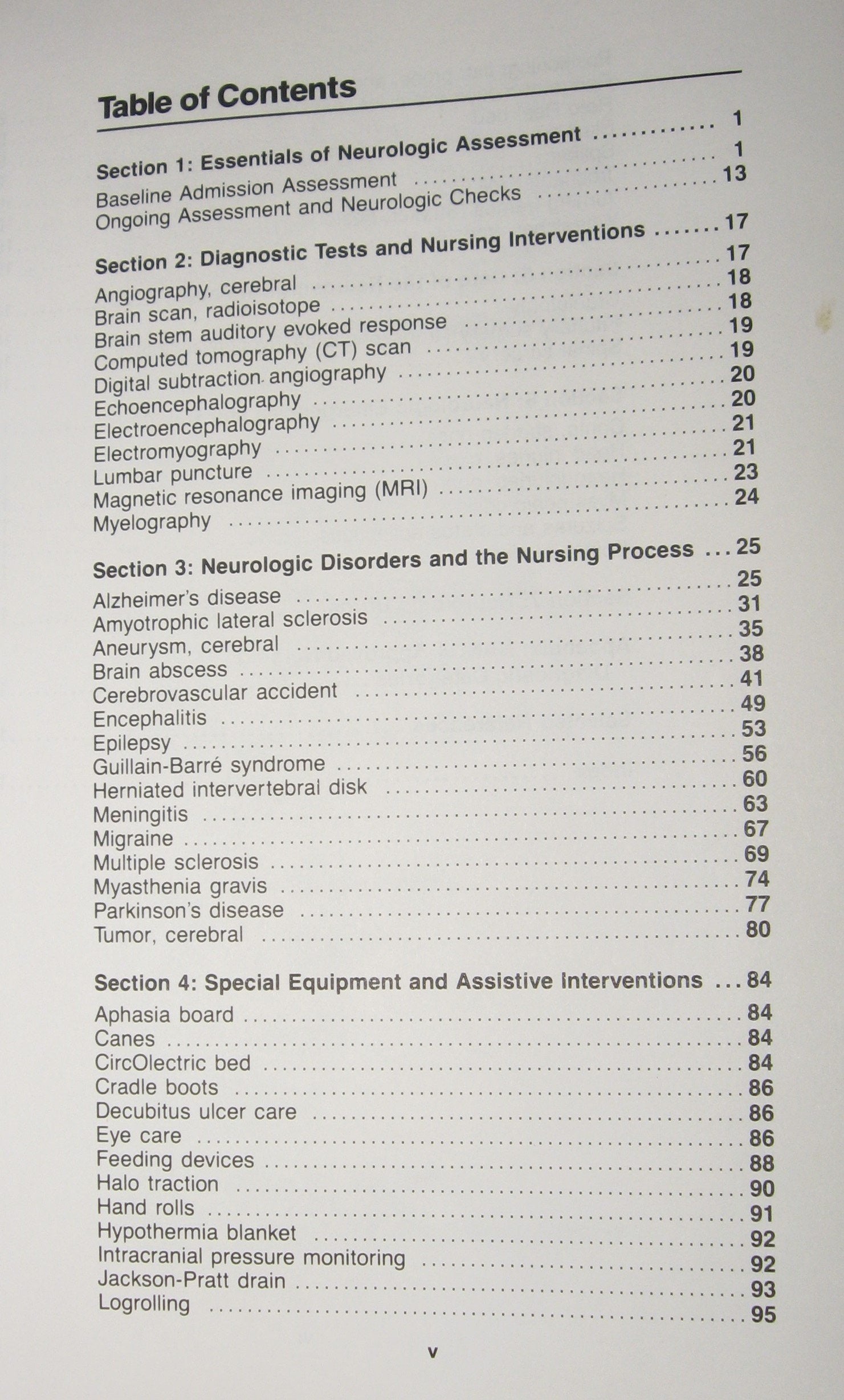 Neurologicneurosurgical nursing (Springhouse clinical rotation guides),Used