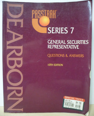 Passtrak Series 7: General Securities Representative : Questions & Answers,Used