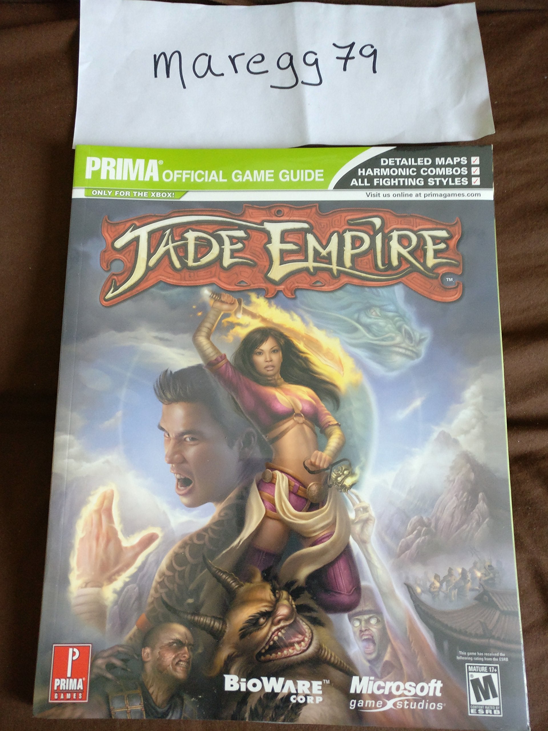Jade Empire (Prima Official Game Guide)