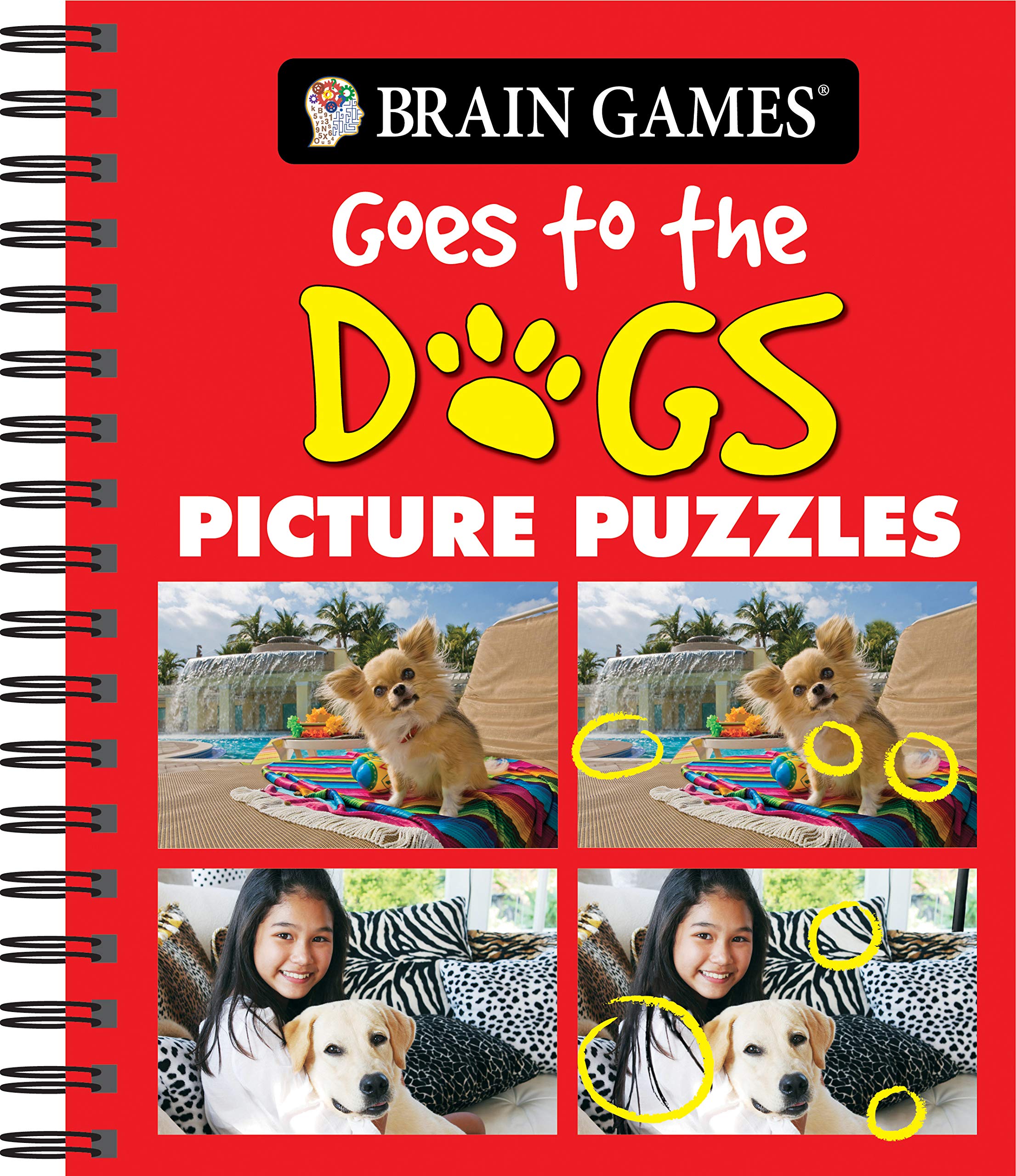 Brain Games  Picture Puzzles: Goes to the Dogs,Used