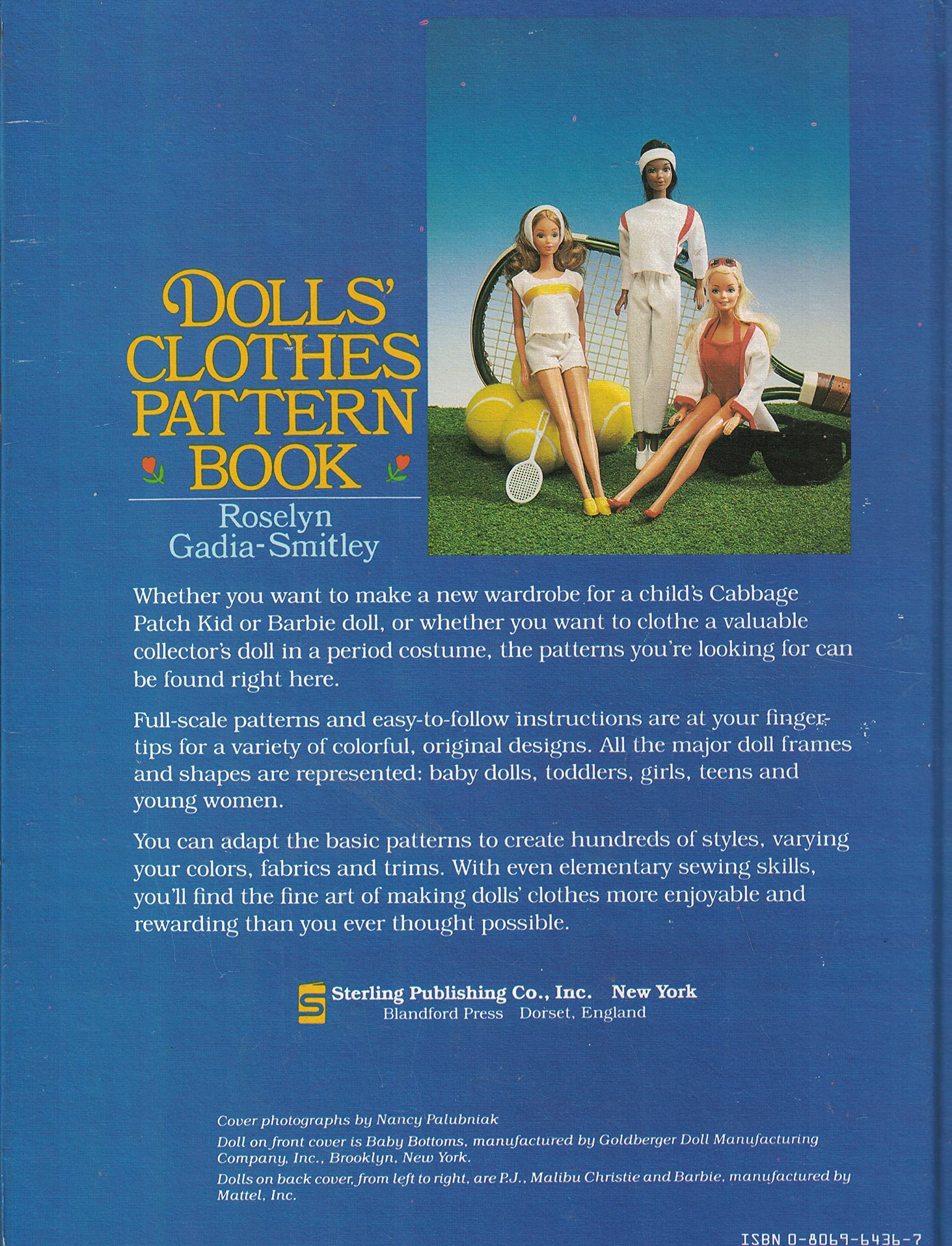 Dolls' Clothes Pattern Book