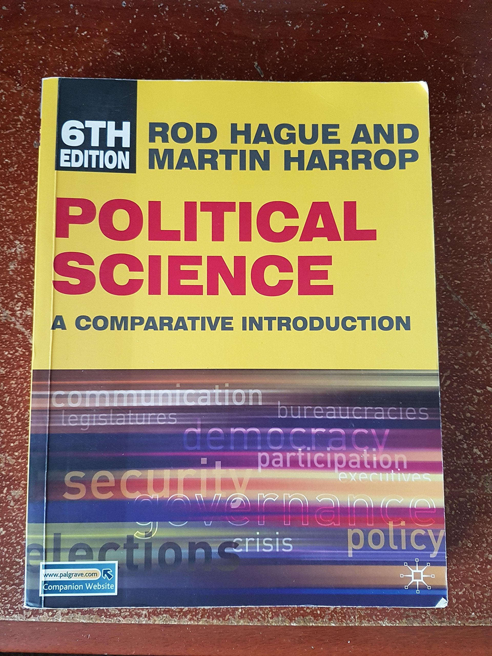 Political Science (North American edition): A Comparative Introduction (Comparative Government and Politics),Used