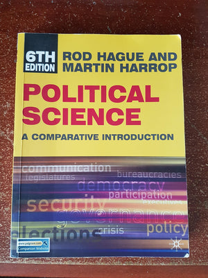 Political Science (North American edition): A Comparative Introduction (Comparative Government and Politics),Used