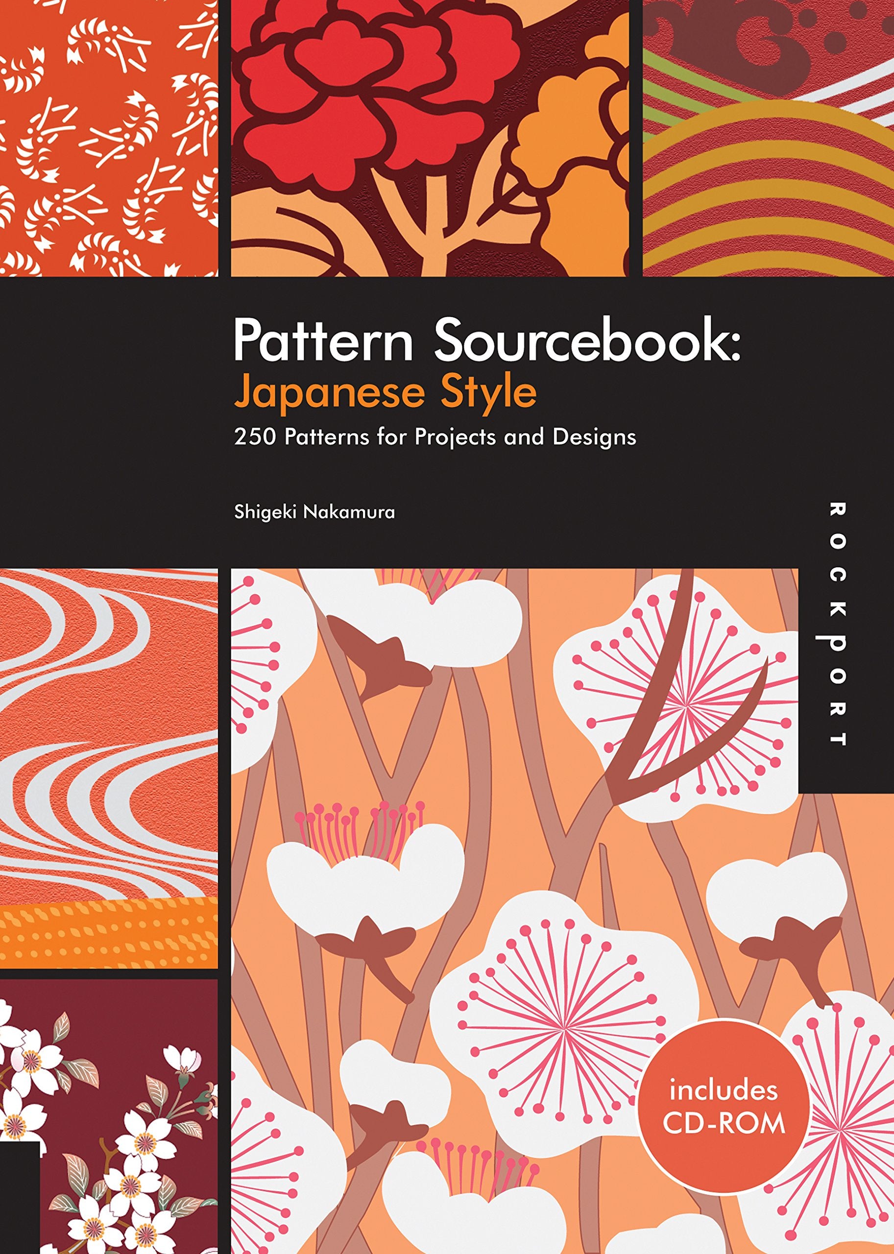 Pattern Sourcebook: Japanese Style: 250 Patterns For Projects And Designs