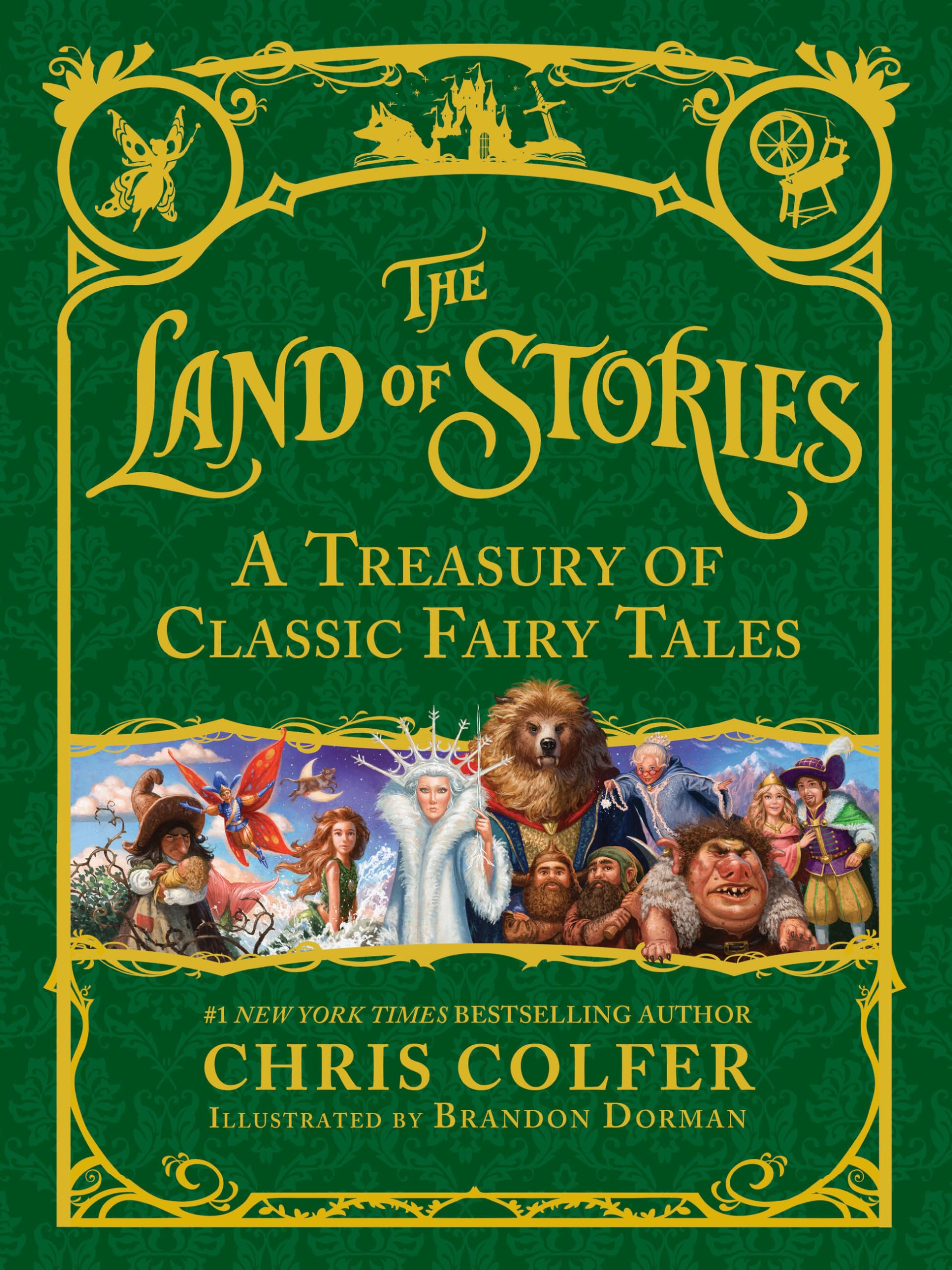 The Land of Stories: A Treasury of Classic Fairy Tales,Used