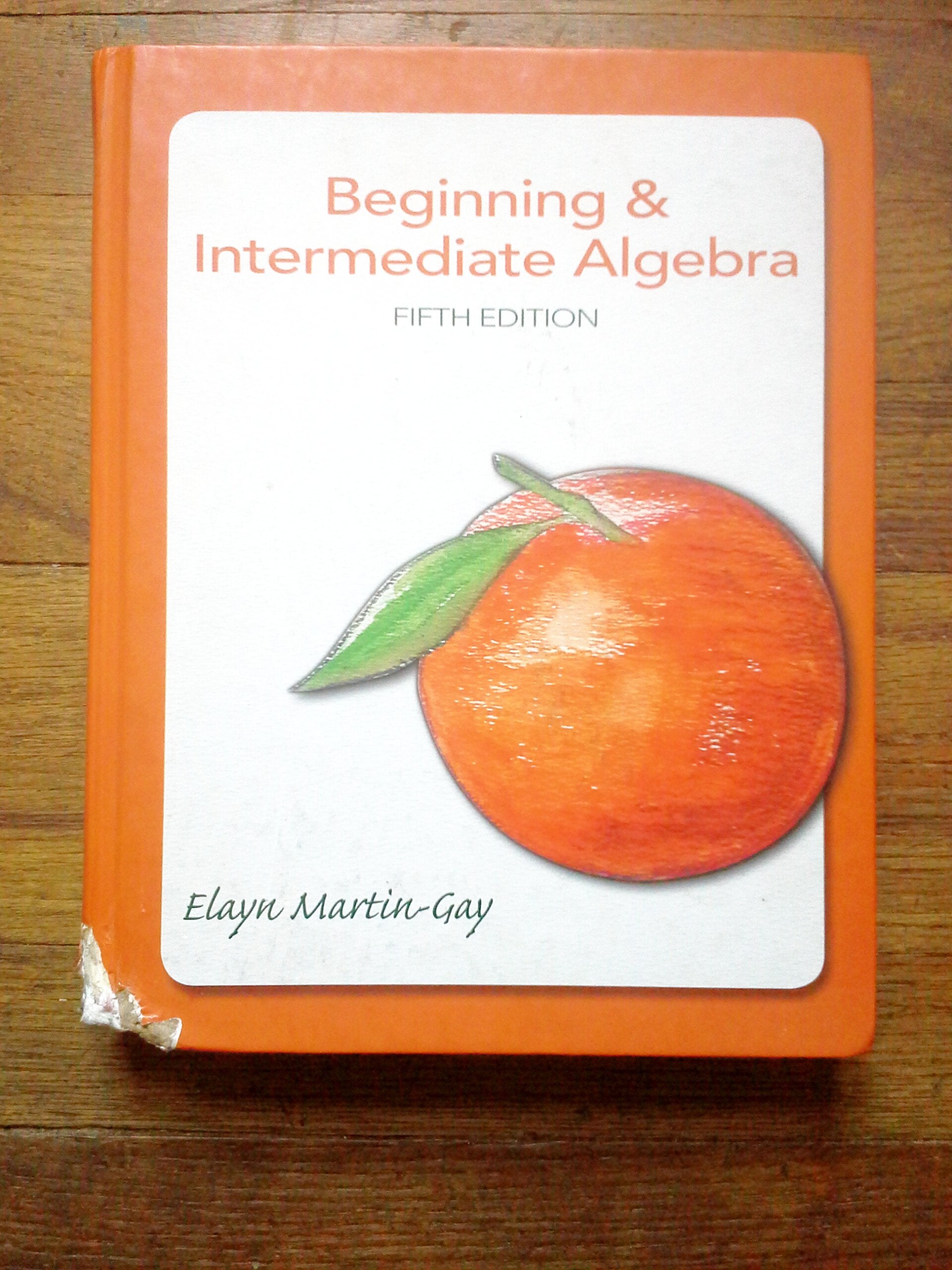 Beginning & Intermediate Algebra (5Th Edition),Used