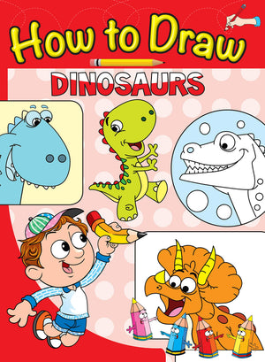 How To Draw Dinosaurs : Step By Step Drawing Book