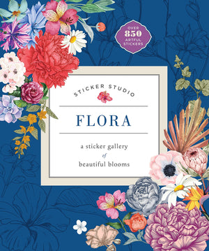 Sticker Studio: Flora: A Sticker Gallery of Beautiful Blooms,Used
