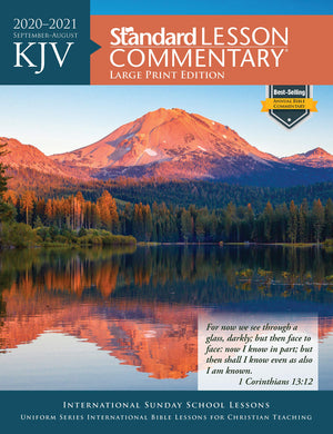 KJV Standard Lesson Commentary Large Print Edition 20202021,Used