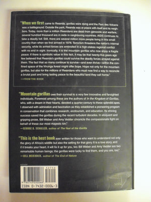 In the Kingdom of Gorillas: Fragile Species in a Dangerous Land,Used