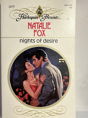Nights Of Desire (Harlequin Presents, No. 1473),Used