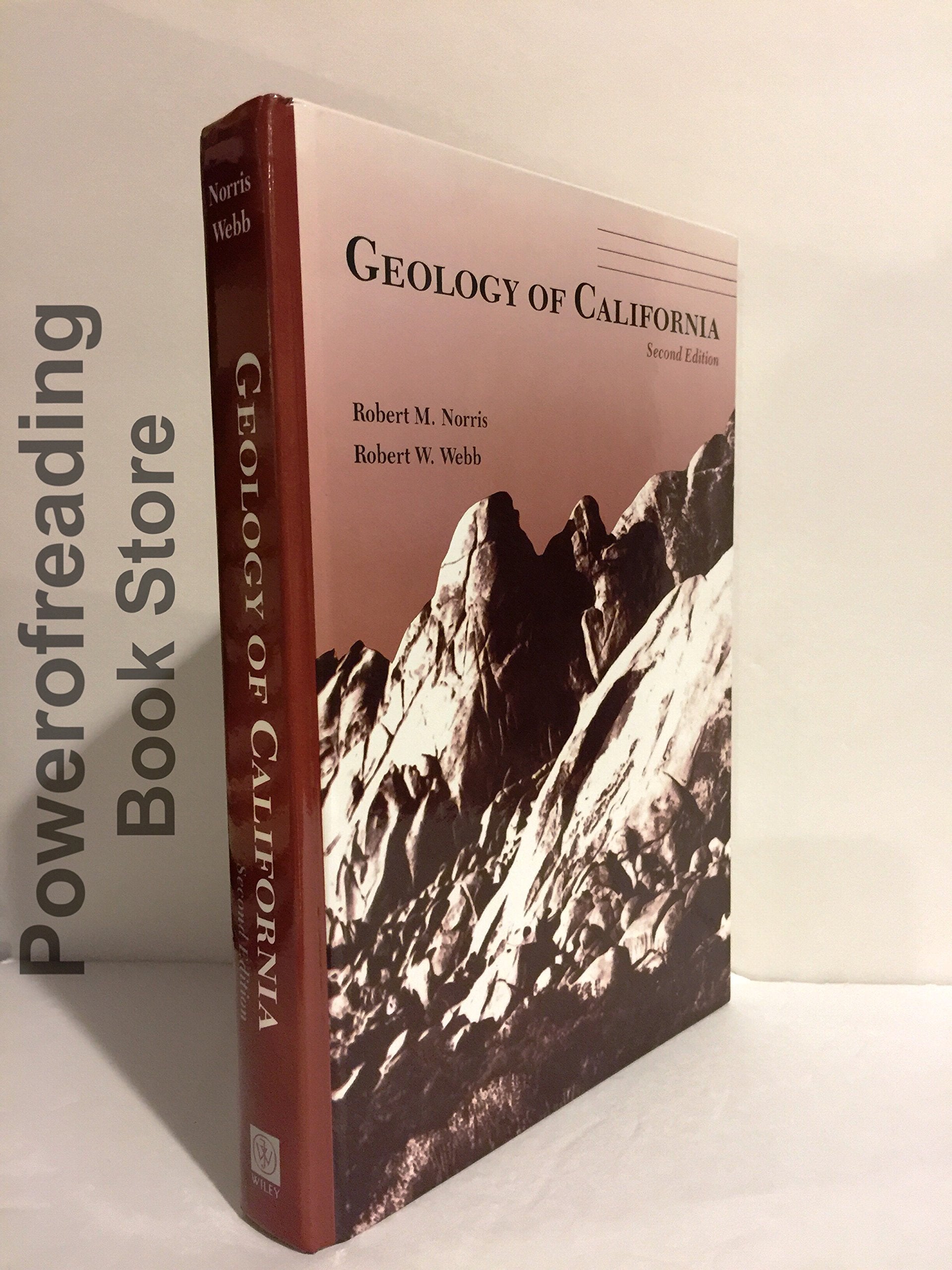 Geology of California/Book and Geologic Map of California,Used