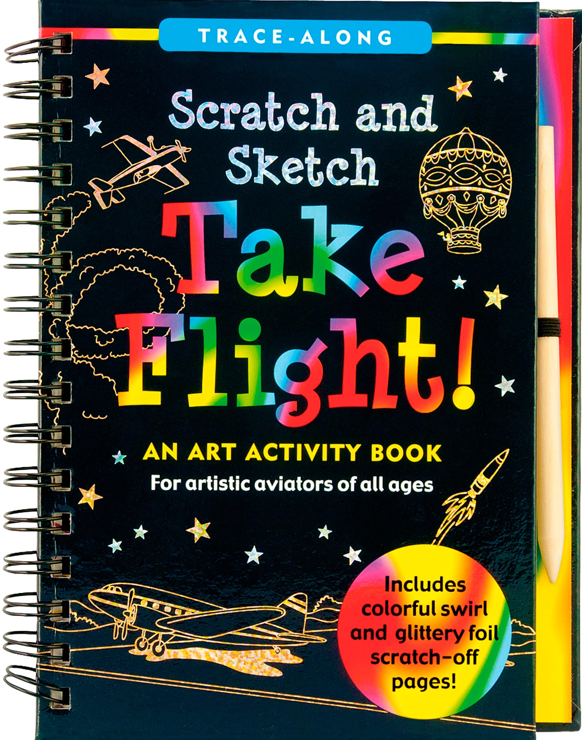 Scratch & Sketch Take Flight! (TraceAlong),Used
