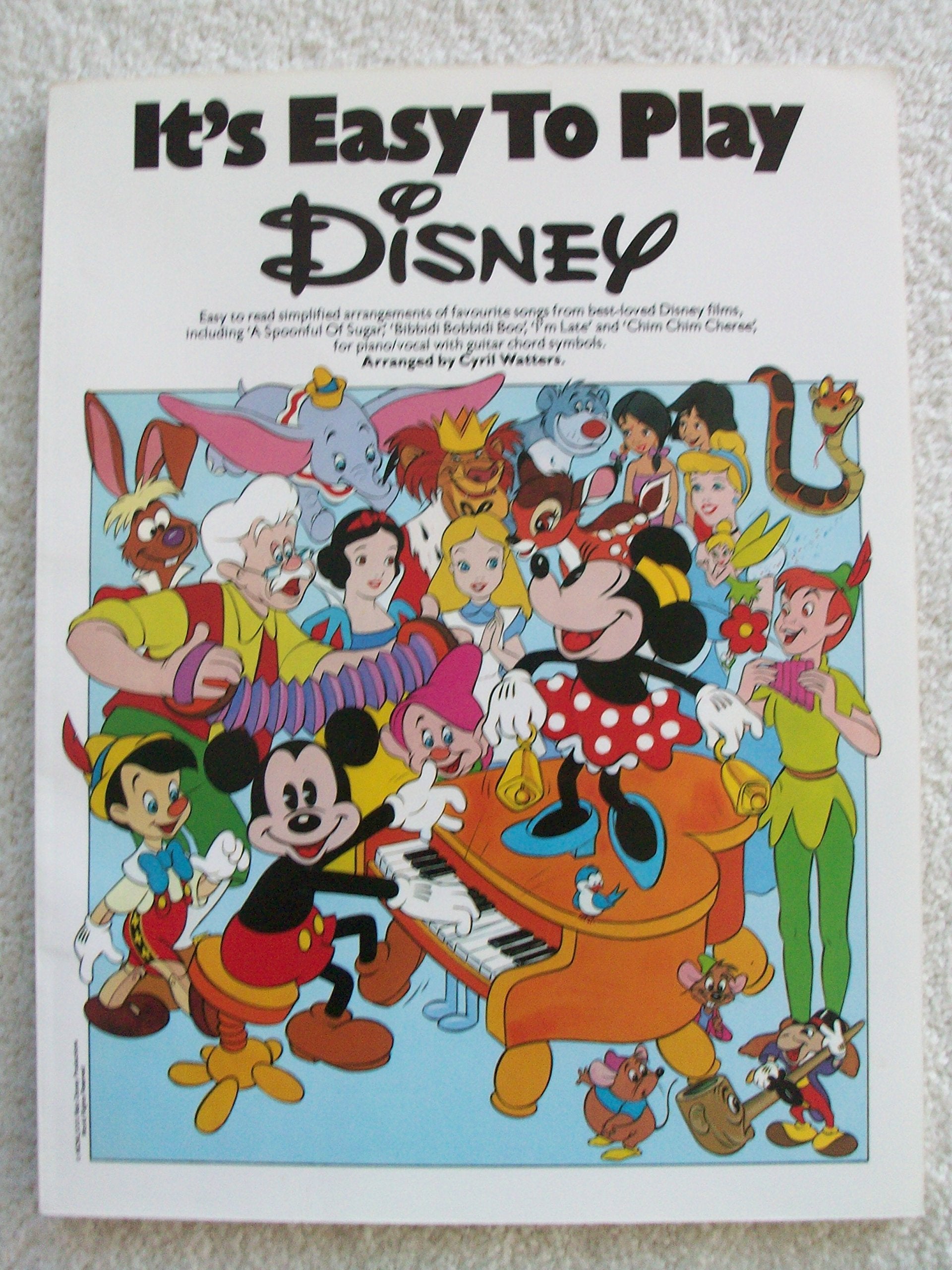 It's Easy to Play Disney,Used