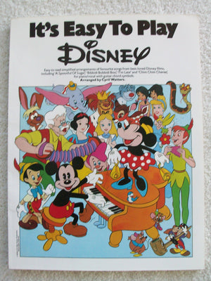 It's Easy to Play Disney,Used