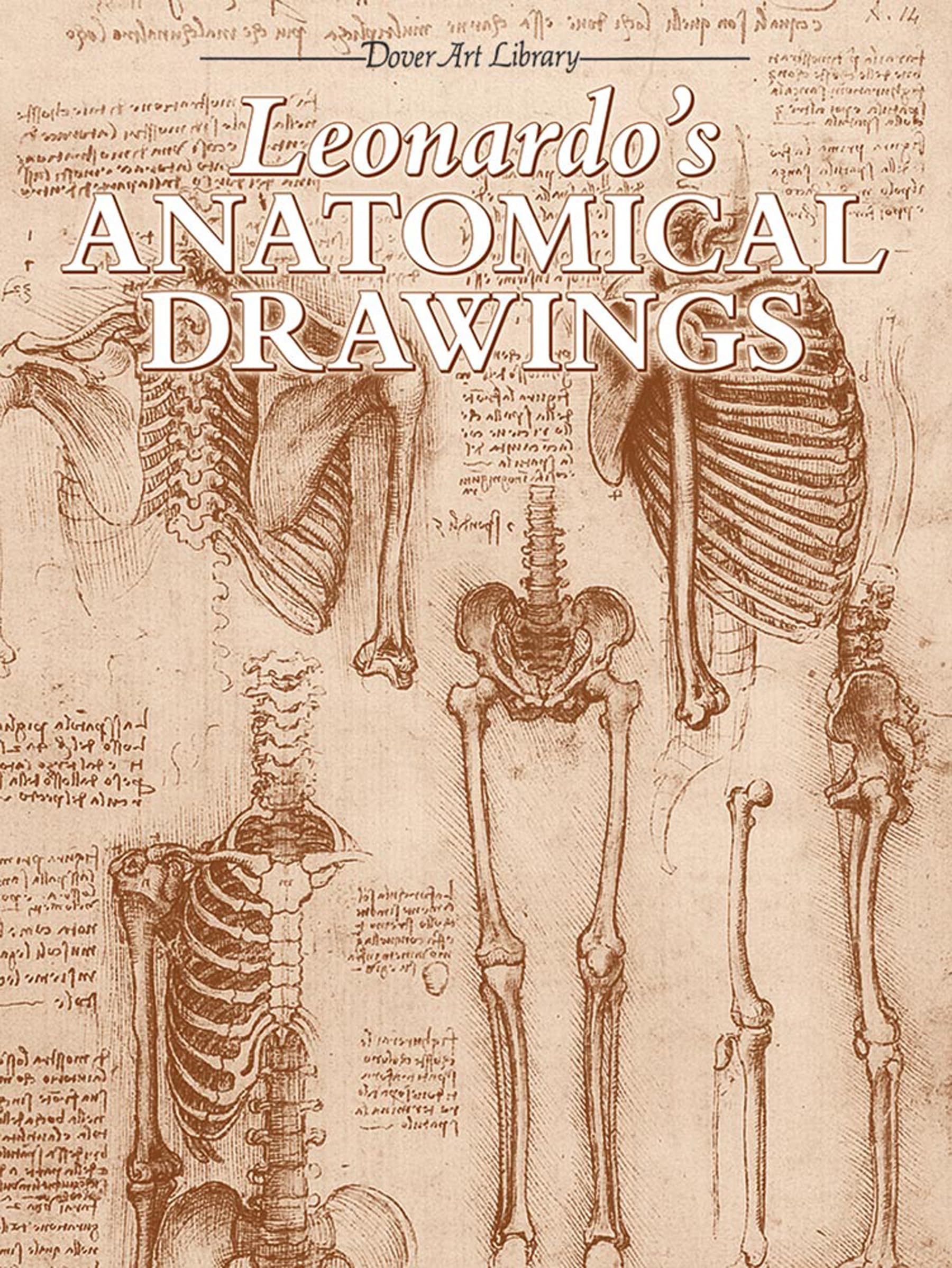Leonardo's Anatomical Drawings (Dover Art Library),Used