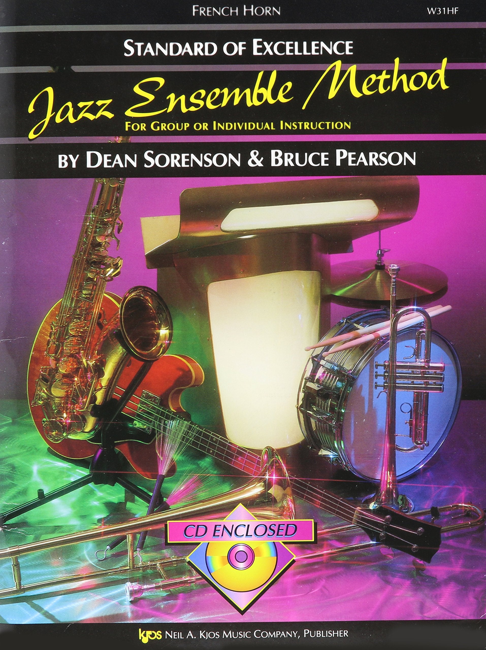 W31HF  Standard of Excellence Jazz Ensemble Method: French Horn,Used