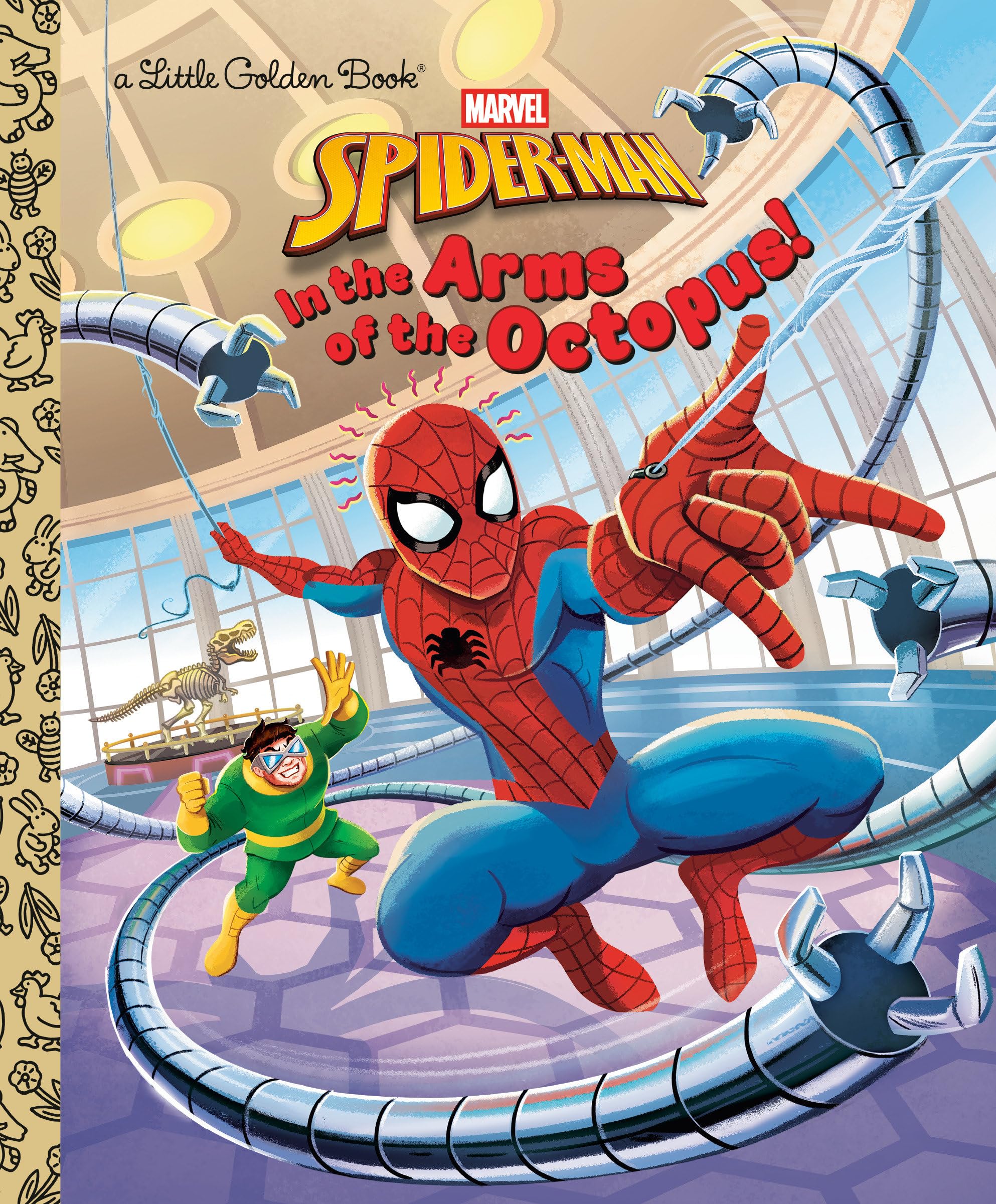 In The Arms Of The Octopus! (Marvel: SpiderMan) (Little Golden Book)
