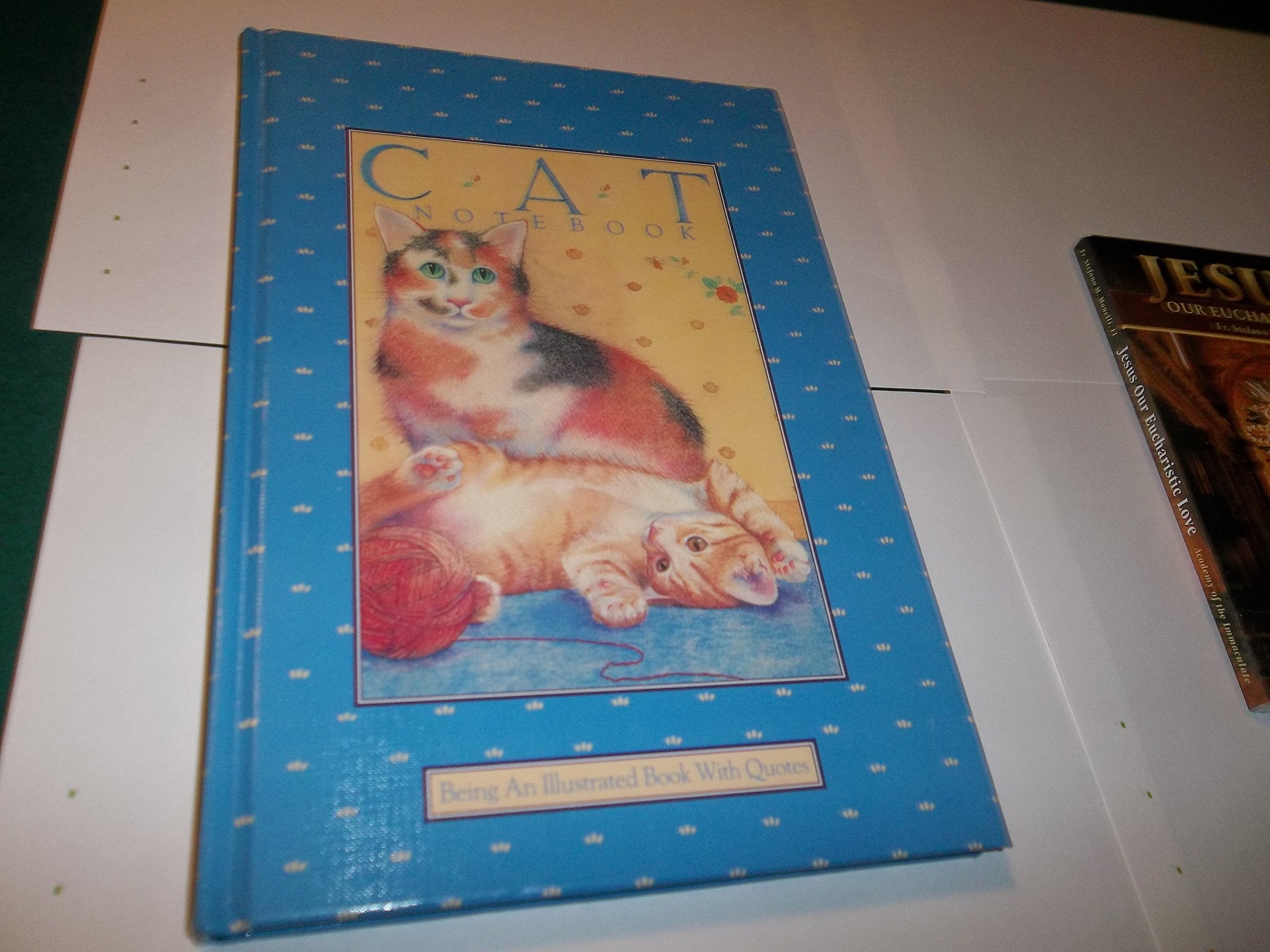 The Cat Notebook: Being an Illustrated Book With Quotes (Parchment Journal),Used