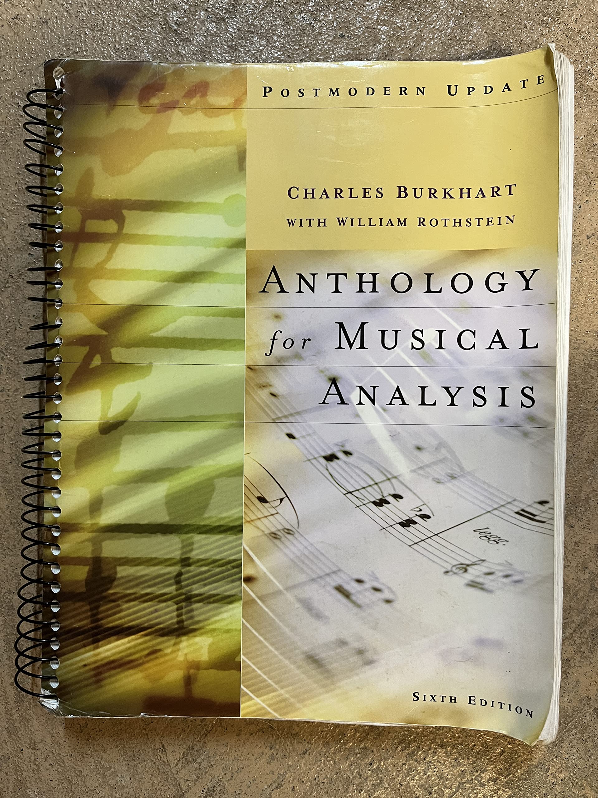 Anthology for Musical Analysis, Postmodern Update,Used